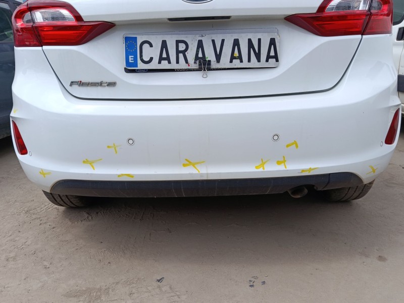 Recambio de paragolpes trasero para ford fiesta vii (hj, hf) 1.5 tdci referencia OEM IAM 2319410  