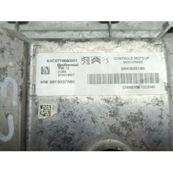 Recambio de centralita motor uce para citroën c3 origins referencia OEM IAM 9815037580 / 9840853180  