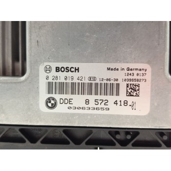 Recambio de centralita motor uce para bmw x3 (f25) xdrive 20d referencia OEM IAM 0281019421 / 8572418  