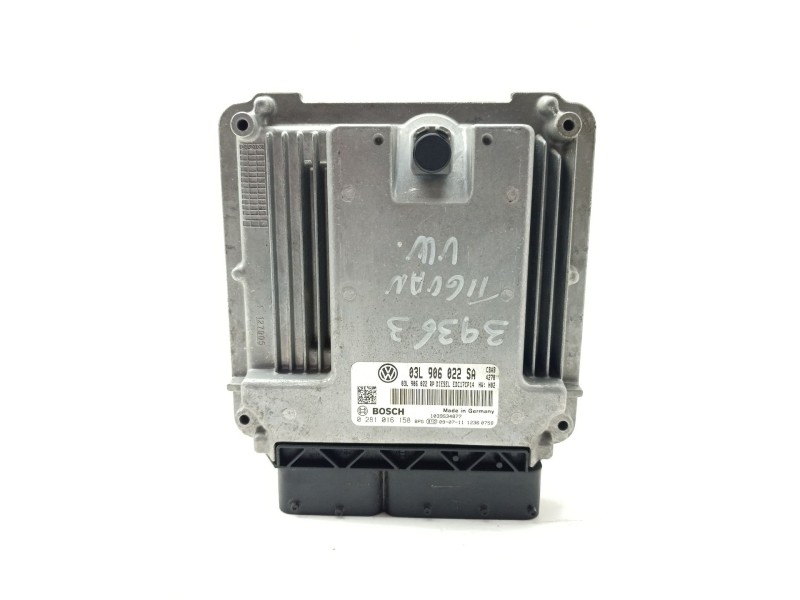 Recambio de centralita motor uce para volkswagen tiguan (5n_) 2.0 tdi referencia OEM IAM 0281016158 / 03L906022SA  