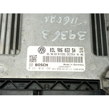 Recambio de centralita motor uce para volkswagen tiguan (5n_) 2.0 tdi referencia OEM IAM 0281016158 / 03L906022SA  