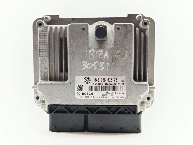 Recambio de centralita motor uce para seat ibiza (6j5) ecomotive referencia OEM IAM 0281015433 / 045906013AB  