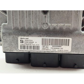 Recambio de centralita motor uce para citroën berlingo station wagon seduction referencia OEM IAM 9666681180 / 9800268980  