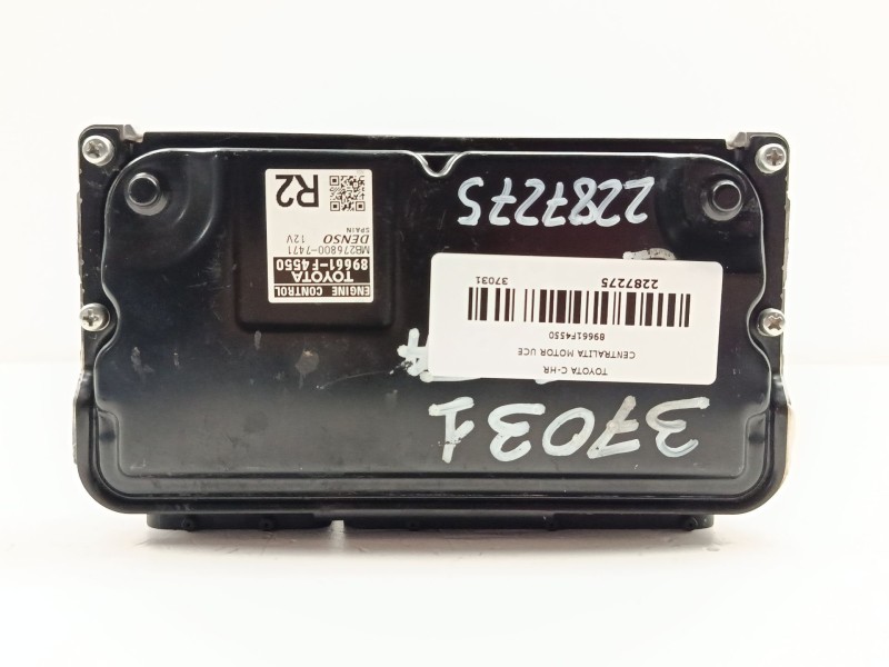 Recambio de centralita motor uce para toyota c-hr hybrid active referencia OEM IAM 89661F4550  