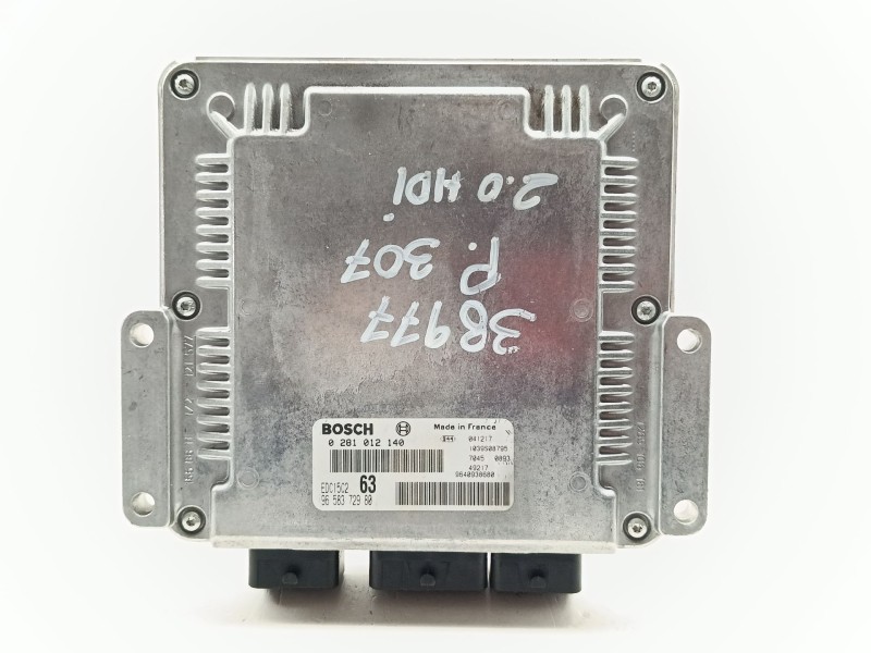 Recambio de centralita motor uce para peugeot 307 (s1) xr clim plus referencia OEM IAM 0281012140 / 9658372980  