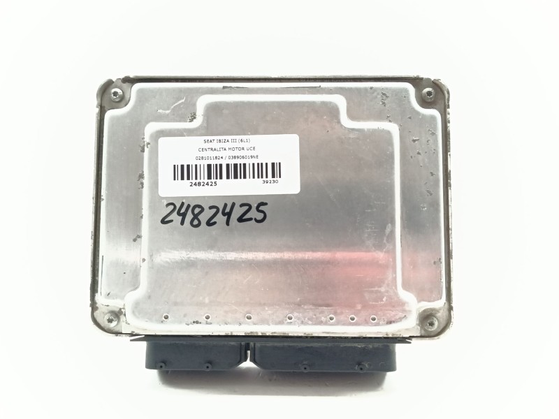 Recambio de centralita motor uce para seat ibiza iii (6l1) 1.9 tdi referencia OEM IAM 0281011824 / 038906019NE  