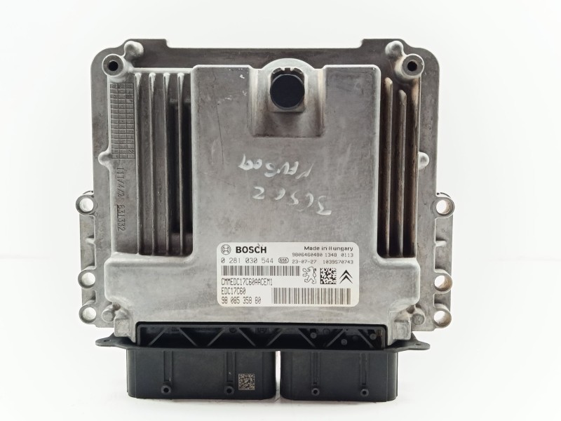 Recambio de centralita motor uce para peugeot 2008 i (cu_) 1.6 bluehdi 100 referencia OEM IAM 9808535880 / 0281030544  