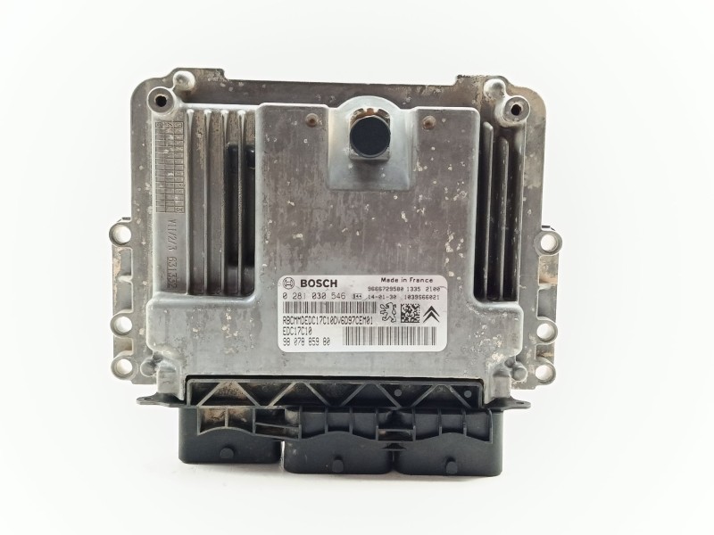 Recambio de centralita motor uce para citroën berlingo station wagon tonic referencia OEM IAM 0281030546 / 9807885980  