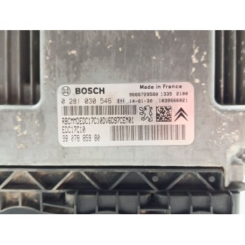 Recambio de centralita motor uce para citroën berlingo station wagon tonic referencia OEM IAM 0281030546 / 9807885980  
