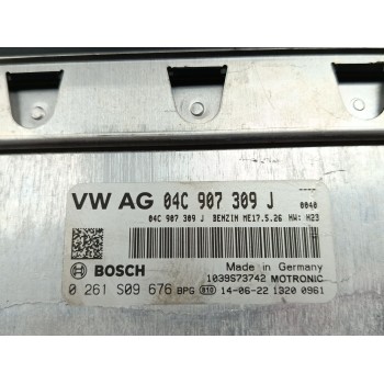 Recambio de centralita motor uce para volkswagen polo (6c1) edition bluemotion referencia OEM IAM 0261S09676 / 04C907309J  
