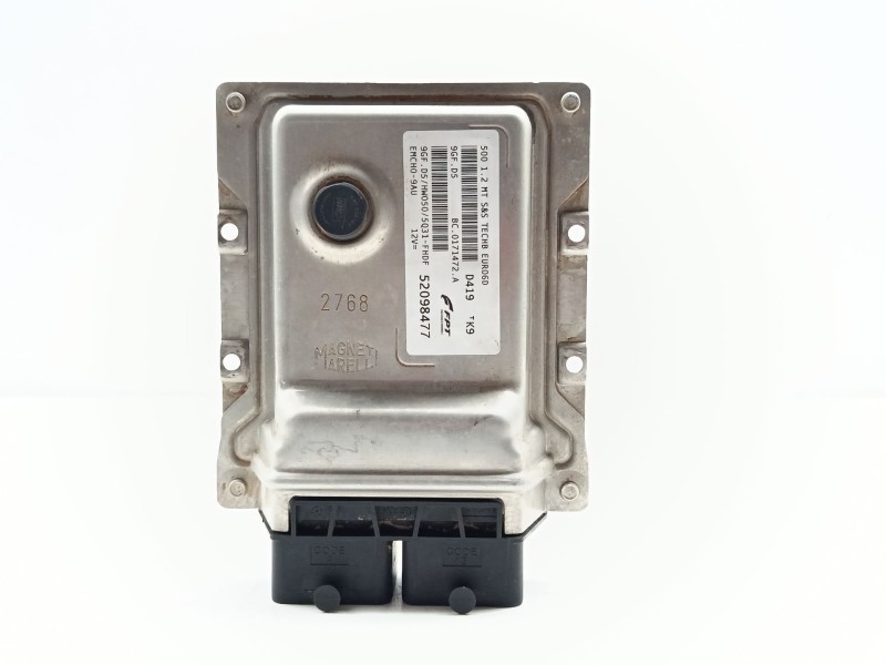 Recambio de centralita motor uce para fiat 500 (312_) 1.2 (312axa1a) referencia OEM IAM 52098477  