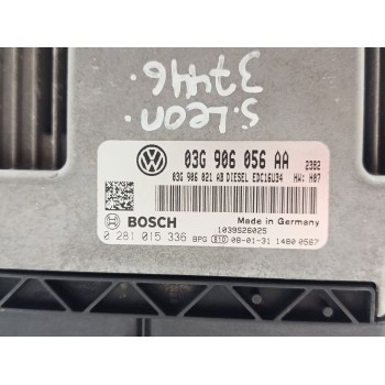 Recambio de centralita motor uce para seat leon (1p1) reference referencia OEM IAM 0281015336 / 03G906056AA  