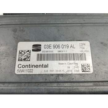 Recambio de centralita motor uce para seat ibiza (6j5) reference referencia OEM IAM 03E906019AL  