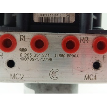 Recambio de abs para nissan qashqai+2 (jj10) acenta referencia OEM IAM 47660BR00A / 0265251374  