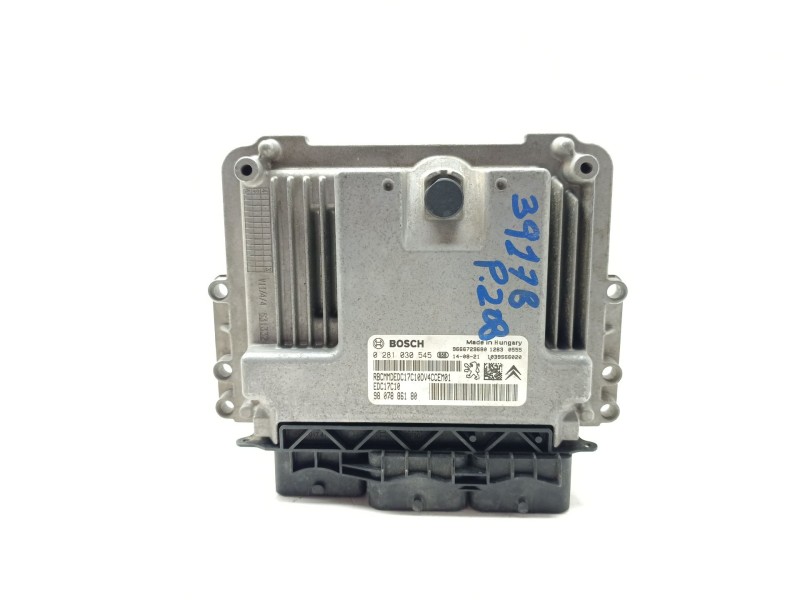 Recambio de centralita motor uce para peugeot 208 i (ca_, cc_) 1.4 hdi referencia OEM IAM 0281030545 / 9807886180  