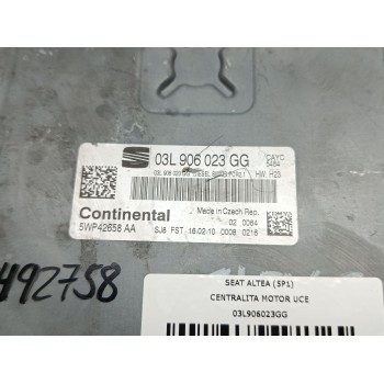 Recambio de centralita motor uce para seat altea (5p1) 1.6 tdi referencia OEM IAM 03L906023GG  