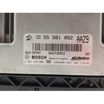 Recambio de centralita motor uce para opel astra j (p10) 1.3 cdti (68) referencia OEM IAM 0281018082 / 55581052  
