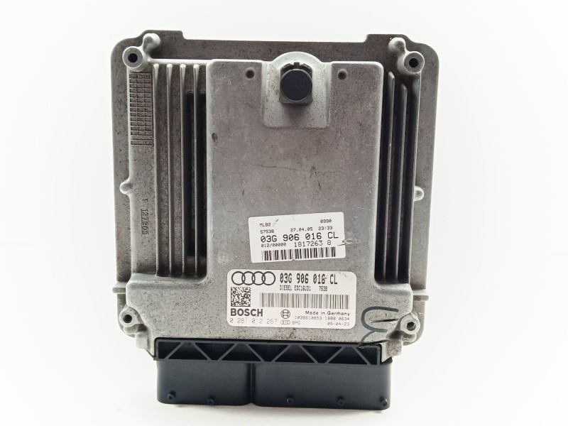 Recambio de centralita motor uce para audi a4 avant (8e) 2.0 tdi referencia OEM IAM 0281012267 / 03G906016CL  
