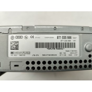 Recambio de sistema navegacion gps para audi q5 (8rb) 3.0 tdi quattro referencia OEM IAM 8T1035666  