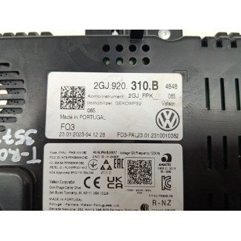 Recambio de cuadro instrumentos para volkswagen t-roc (d11) style referencia OEM IAM 2GJ920310B  