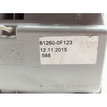 Recambio de luz interior para toyota verso active referencia OEM IAM 812600F123  