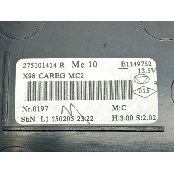 Recambio de mando climatizador para renault clio iv (bh_) 1.5 dci 90 referencia OEM IAM 275101414R  