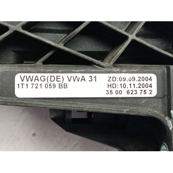 Recambio de pedal embrague para volkswagen touran (1t1) trendline referencia OEM IAM 1K0721796E  
