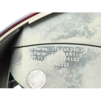 Recambio de piloto trasero derecho para volkswagen touran (1t1, 1t2) 1.9 tdi referencia OEM IAM 1T0945096J  