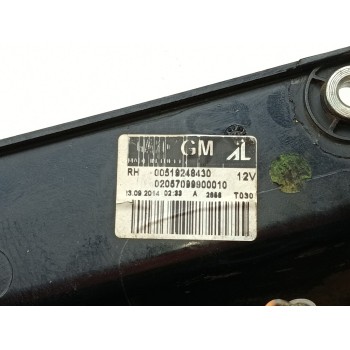 Recambio de piloto trasero derecho para opel combo d kasten l2h1 2,4t referencia OEM IAM 519248430  