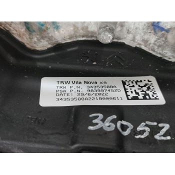 Recambio de volante para peugeot rifter gt line standard referencia OEM IAM 98399745ZD  