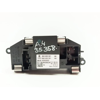 Recambio de resistencia calefaccion para audi a4 ber. (b8) básico referencia OEM IAM 8K0820521  