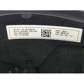 Recambio de volante para citroën c4 cactus 1.2 thp 110 referencia OEM IAM 98303131ZD  