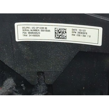 Recambio de volante para citroën c4 cactus 1.6 bluehdi 100 referencia OEM IAM 98031272YC  