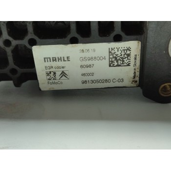 Recambio de enfriador egr para opel combo cargo (e) edition referencia OEM IAM 9813050280  