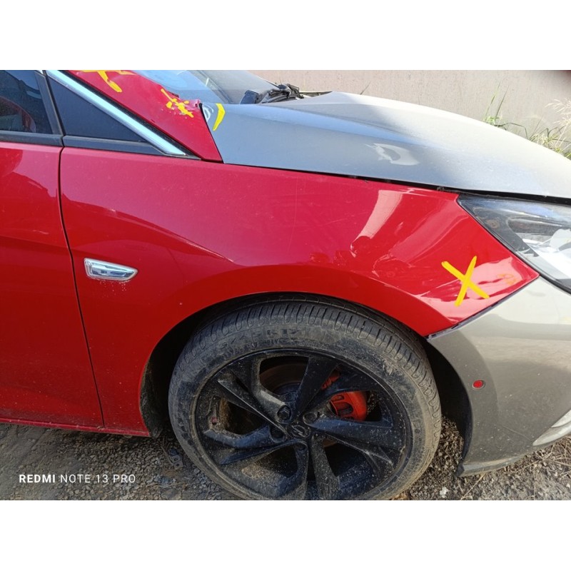 Recambio de aleta delantera derecha para opel astra k lim. 5türig dynamic referencia OEM IAM 39011391  