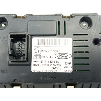 Recambio de pantalla multifuncion para ford tourneo courier (c4a) ambiente referencia OEM IAM ET7T18B955BC  