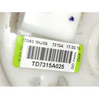 Recambio de aforador para nissan micra (k13) acenta referencia OEM IAM 170401HJ0B  