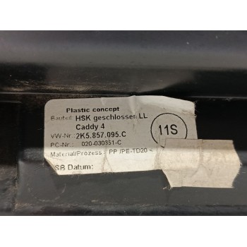 Recambio de guantera para volkswagen caddy iv furgoneta/monovolumen (saa, sah) 2.0 tdi referencia OEM IAM 2K5857095B / 2K5857095
