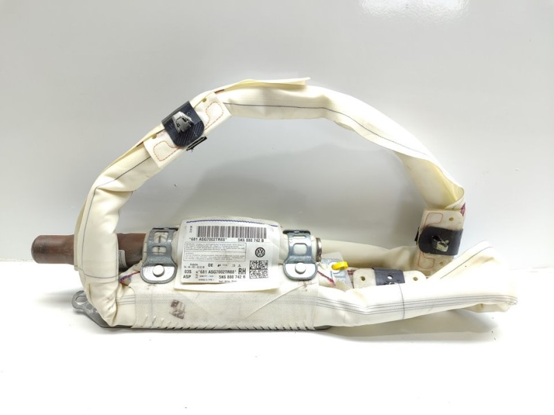 Recambio de airbag cortina delantero derecho para volkswagen golf vi (5k1) advance referencia OEM IAM 5K6880742B  