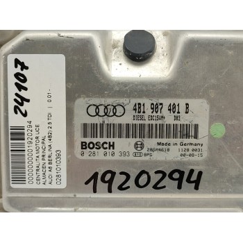 Recambio de centralita motor uce para audi a6 berlina (4b2) 2.5 tdi referencia OEM IAM 0281010393  