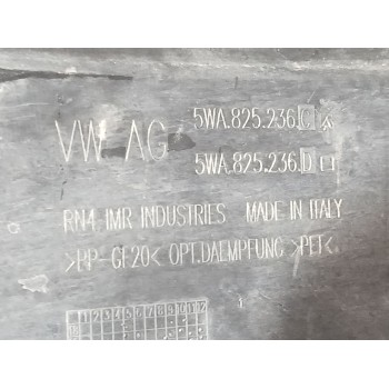 Recambio de cubrecarter para volkswagen golf viii lim. (cd1) life etsi referencia OEM IAM 5WA825236  