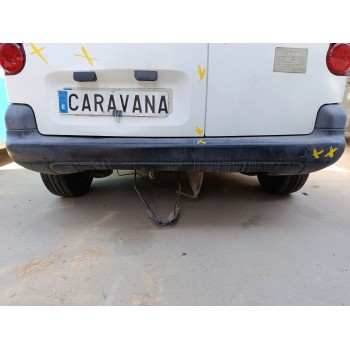 Recambio de paragolpes trasero para peugeot partner caja/chasis 1.6 bluehdi 100 referencia OEM IAM 7410GJ  