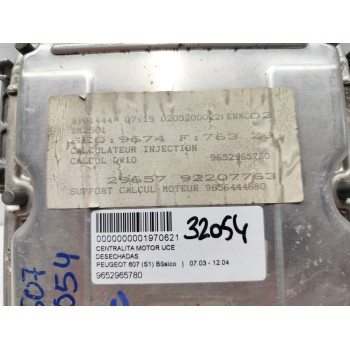Recambio de centralita motor uce para peugeot 607 (s1) básico referencia OEM IAM 9652965780  