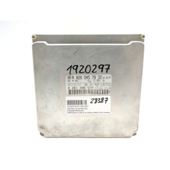 Recambio de centralita motor uce para mercedes-benz clase clk (w208) cabrio 230 compressor (208.447) referencia OEM IAM 02612065