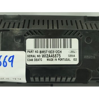 Recambio de mando climatizador para ford focus turn. (cb8) titanium referencia OEM IAM BM5T18C612CH  