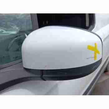 Recambio de espejo retrovisor izquierdo para ford transit courier b460 furgoneta/monovolumen 1.5 tdci referencia OEM IAM 2041138