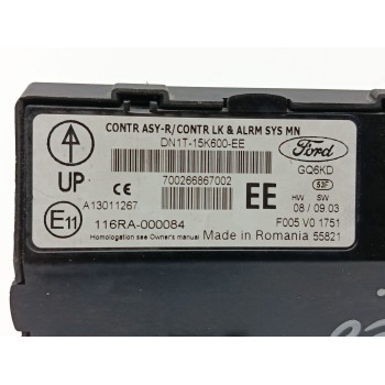 Recambio de caja reles / fusibles para ford tourneo courier (c4a) ambiente referencia OEM IAM DN1T15K600EE  