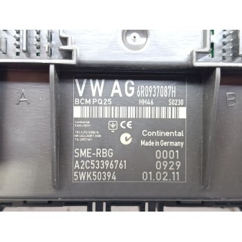 Recambio de caja reles / fusibles para volkswagen polo (6r1) advance referencia OEM IAM 6R0937087H  