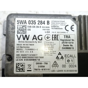 Recambio de modulo electronico para volkswagen t-roc descapotable (ac7, ac8) 1.0 tsi referencia OEM IAM 5WA035284B  