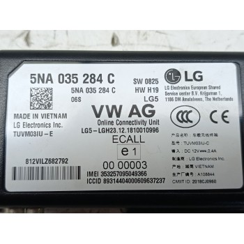 Recambio de modulo electronico para volkswagen golf vii (5g1, bq1, be1, be2) 2.0 gti referencia OEM IAM 5NA035284C  